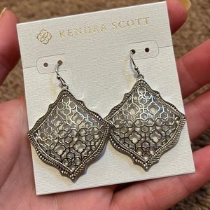 Silver Kendra Scott Earrings
